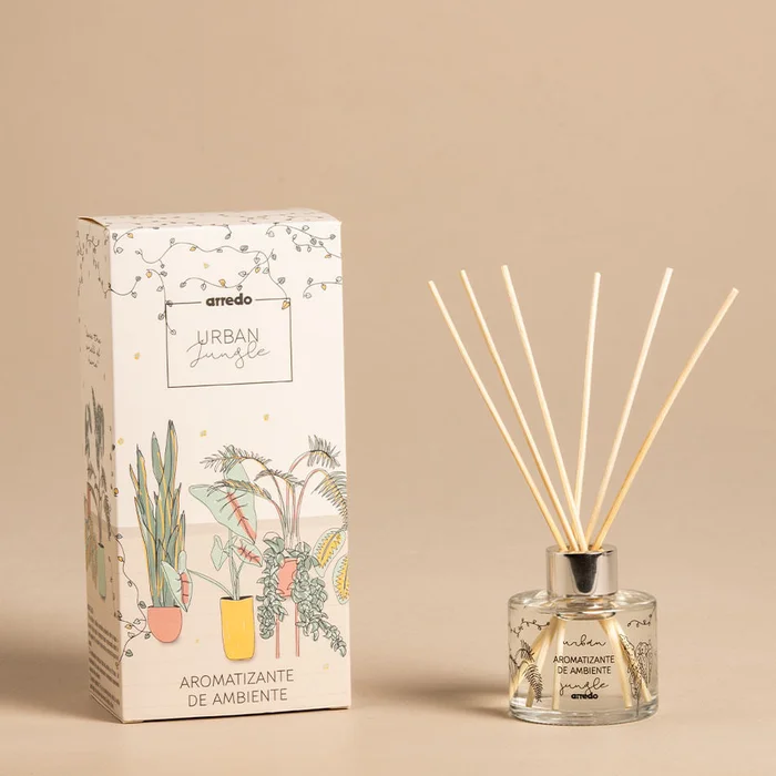 Difusor Aromático de Ambiente Urban Jungle en Madera natural - Velas y Portavelas, Uruguay | Arredo