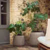 Macetero Lira de efecto terracota - Ø53 cm en Gris - Macetas, Uruguay | Kavehome, vista 2 de 6