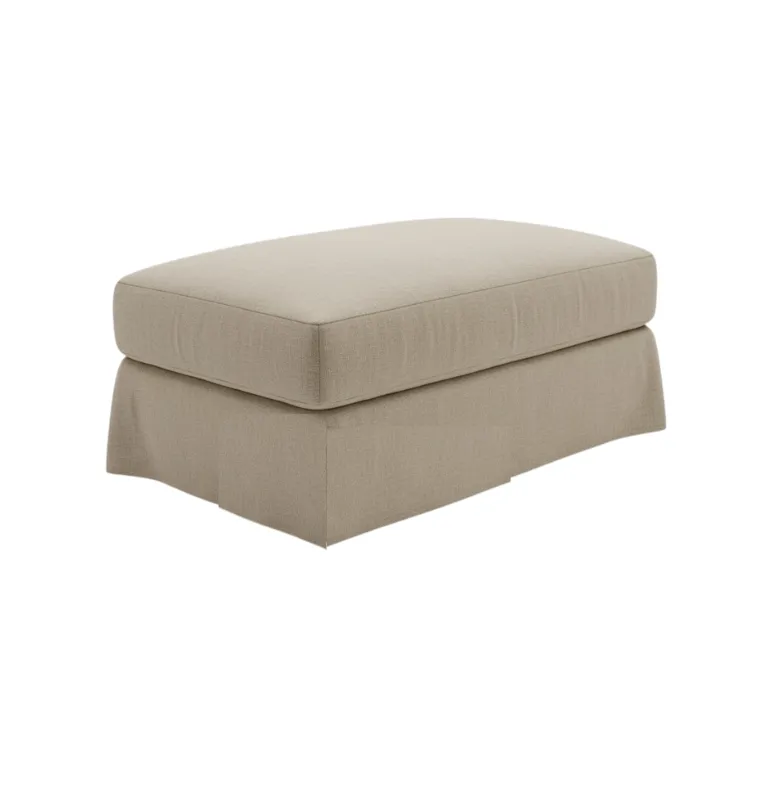 PUFF BISCARROSSE LINO FFRANCES 100X60 BEIGE en Beige - Butacas, banquetas y puffs, Uruguay | Masinfinito Casa