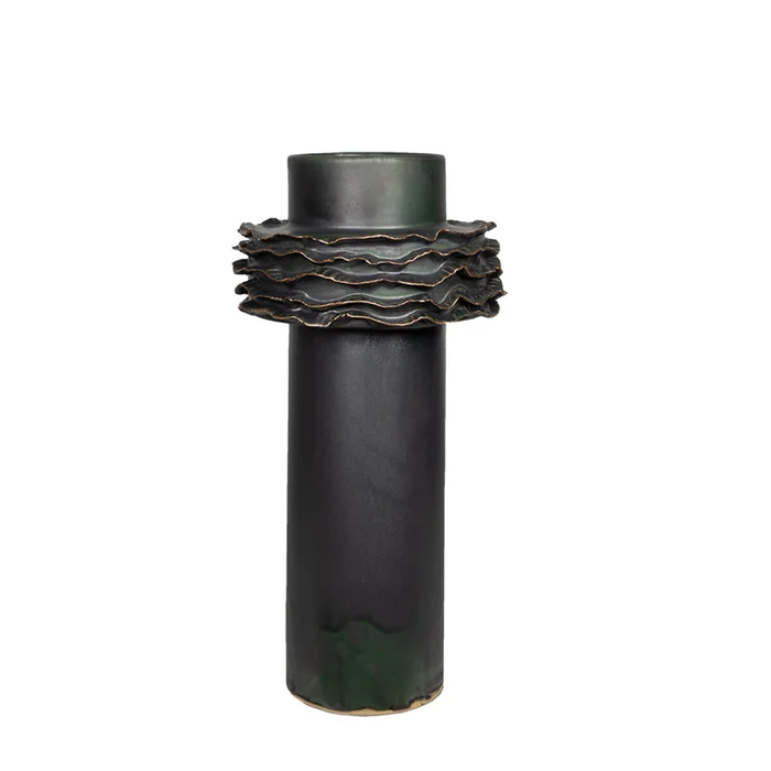 FLORERO ONDAS I Negro - Decoración, Uruguay | Viasono, vista 2