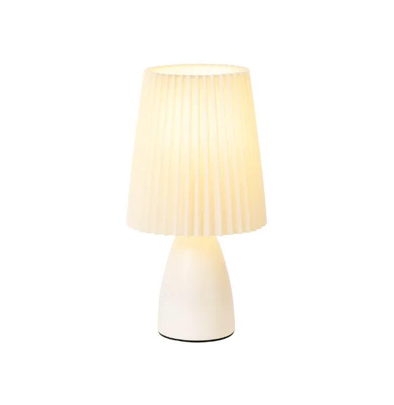 L. MESA MIA BLANCA 10X31 en Blanco - Lámparas de mesa, Uruguay | Masinfinito Casa