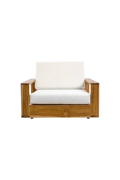 POLTRONA ULWUATU 92x90x70CM en Madera natural - Muebles para el exterior, Uruguay | Vinibel, vista 2