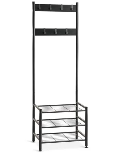 Mueble recibidor ELVERUM acero negro en Negro - Aparadores y recibidores, Uruguay | JYSK