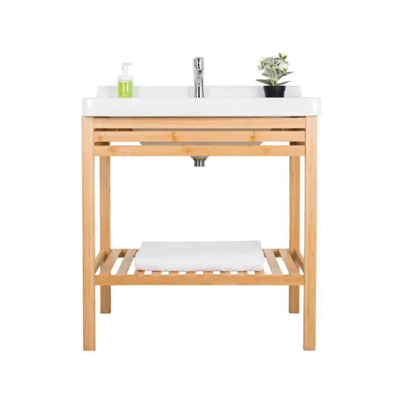 Bacha baño bamboo en Madera natural - Muebles, Uruguay | Uruguay Bamboo