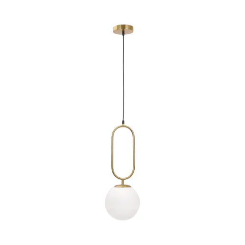 Luminaria Colgante Bake Dorada ø 27 cm - Lámparas colgantes, Uruguay | Serlux