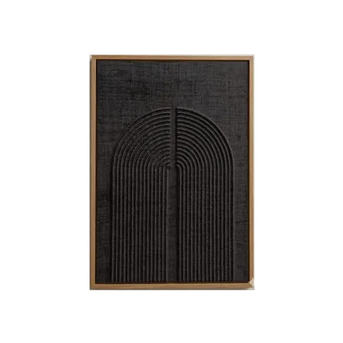 CUADRO ARTE PUERTA DOBLE NEGRO - Espejos, Uruguay | Masinfinito Casa