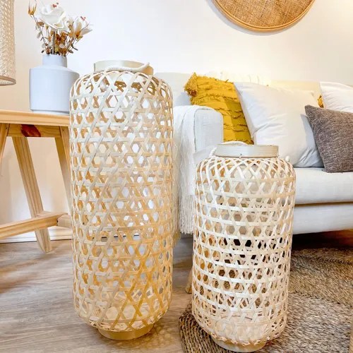 Fanal Uganda en Madera natural - Decoración, Uruguay | Indrana