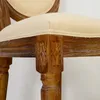 Silla De Comedor Madera Natural-beige Estilo Luis Xv en Beige - Sillas, Uruguay | Divino, vista 6 de 6