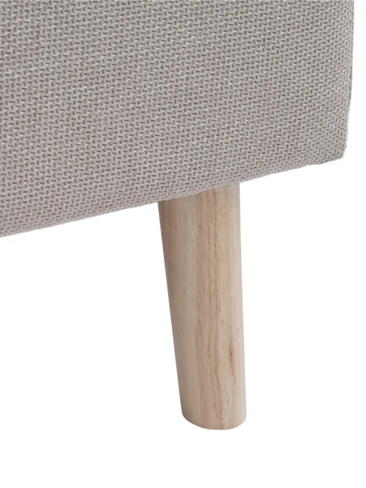 Estructura cama KONGSBERG 1 Plaza 90x200 beige en Beige - Dormitorio, Uruguay | JYSK, vista 2