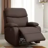 Sillón Reclinable 1 Cuerpo Marrón en Marrón - Sillones y sofás, Uruguay | La Cueva Muebles, vista 2 de 6