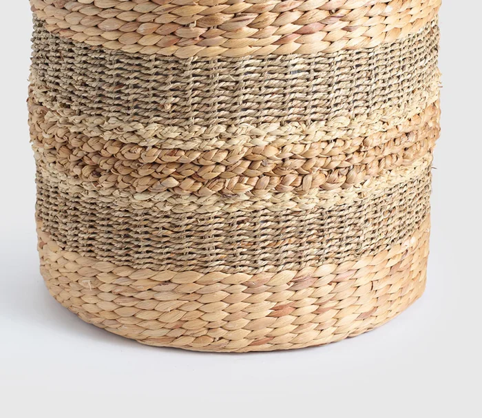 Taburete Charlotte Rattan Natural-beige Ls-0018 Natural en Madera natural - Textiles, Uruguay | Divino, vista 2