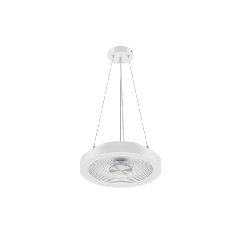 Plafon LED Redondo Bronx Dimerizable CCT Blanco en Blanco - Lámparas colgantes, Uruguay | Serlux, vista 4