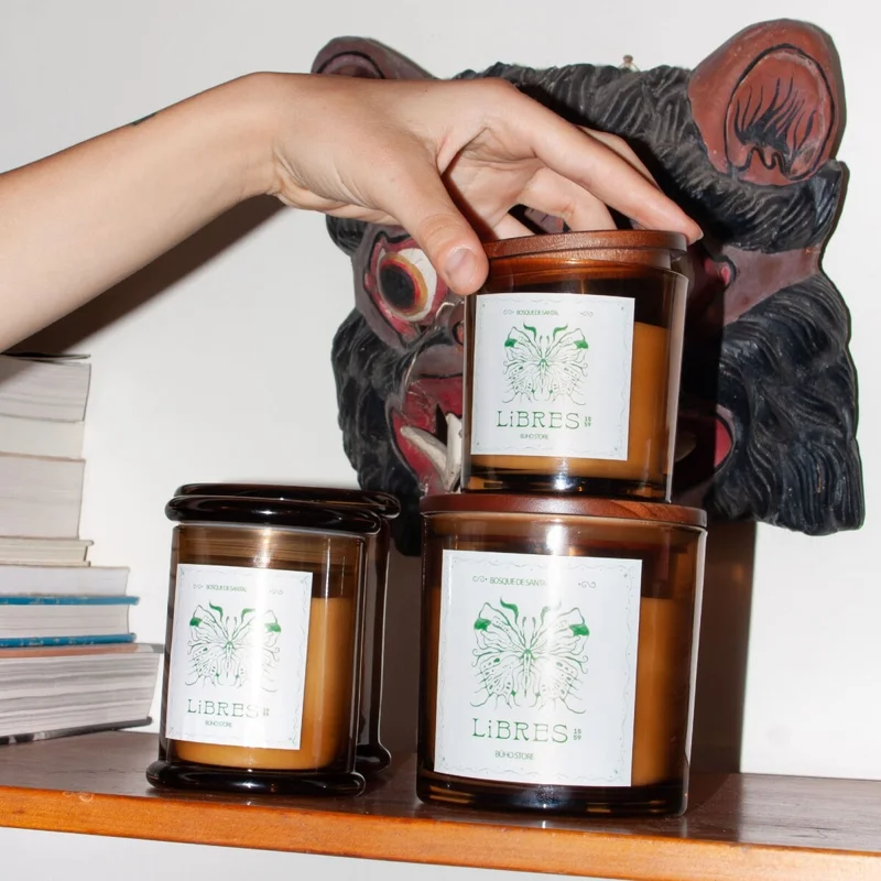 Vela aromática Bosque de Santal 350g - Velas y Portavelas, Uruguay | Buho Store, vista 3
