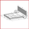 Cama con respaldo y mesas de luz – Samambaia - Dormitorio, Uruguay | Punto Unión, vista 6 de 6