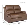 Sillon reclinable 2 cuerpos en Marrón - Sillones y sofás, Uruguay | La Cueva Muebles, vista 5 de 18