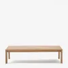 Mesa de centro Ambra de madera maciza de acacia con acabado claro 82,5 x 140 cm FSC 100% en Madera natural - Mesas de living, Uruguay | Kavehome, vista 7 de 8