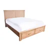 Cama C/ Cajones Queen Madera-acacia Natural-beige Westport en Madera natural - Dormitorio, Uruguay | Divino, vista 2 de 10