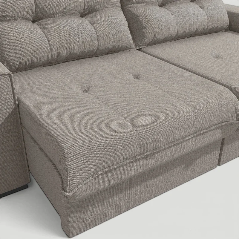 Sofa Dorian 236CM - Retractil/Reclinable en Beige - Sillones y sofás, Uruguay | Balton, vista 6
