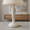 Lampara de mesa de hierro con pantalla, Uruguay | Que Sal Muebleria, vista 7 de 8