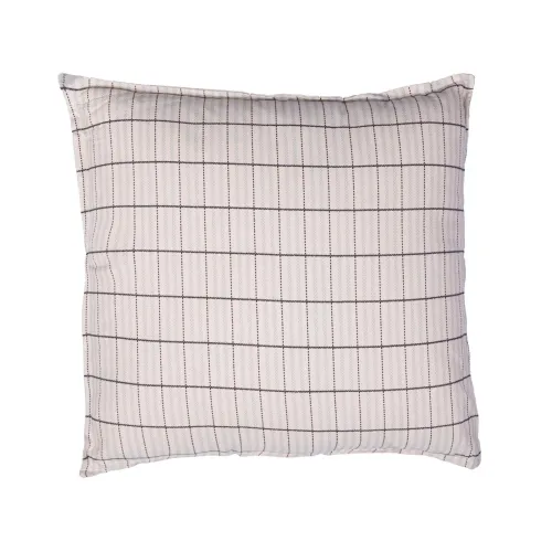 Almohadón Cadaqués 45*45 Lino-y-algodon Gris/verde en Gris - Textiles, Uruguay | Divino
