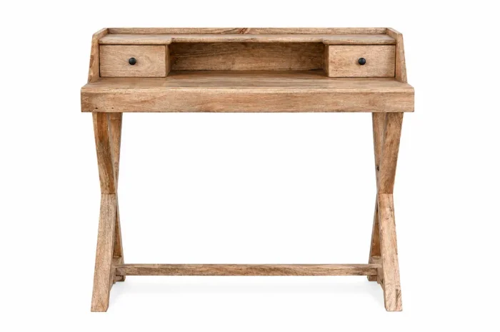M187 Escritorio 108x60x76 en Madera natural - Escritorios, Uruguay | Victoriana, vista 2