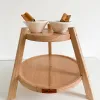 Juego de torre + 2 bowls + 2 espátulas con cuero - Decoración, Uruguay | Dreams On Time, vista 9 de 28