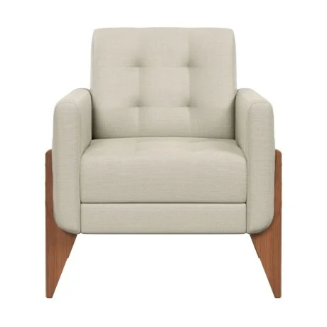 Butaca Brooklin en Beige - Butacas, banquetas y puffs, Uruguay | La Cueva Muebles, vista 3