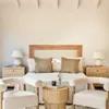 RESPALDO TERRA - ALAMO Y LINO ANTIMANCHAS - 1.90 MTS en Madera natural - Respaldos de cama, Uruguay | La Iberica, vista 5 de 7