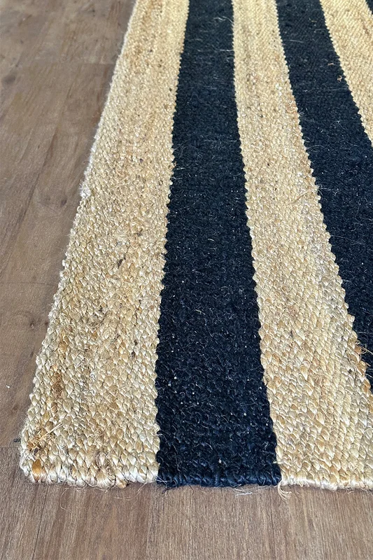 ALFOMBRA AGRA JUTE 300X400 NATURAL BLACK en Multicolor - Alfombras, Uruguay | Vinibel, vista 4
