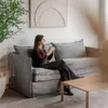 Sofá Confortare - 2 Cuerpos / Gris en Gris - Sillones y sofás, Uruguay | Fabrica Italiana, vista 3 de 5