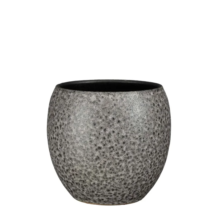 Maceta Terracota Negro Bent en Negro - Jarrones, Uruguay | Divino