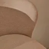 Taburete Ciselia chenilla - beige y madera maciza fresno acabado tono natural 65cm en Beige - Butacas, banquetas y puffs, Uruguay | Kavehome, vista 4 de 10