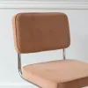 SILLA BAUHAUS TAPIZADA EN PANA en Rojo - Sillas, Uruguay | HomeTouch, vista 4 de 6