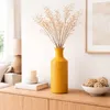 FLORERO ÉTNICO CERÁMICA 11X11X31 AMARILLO en Amarillo - Jarrones, Uruguay | Koz, vista 2 de 2