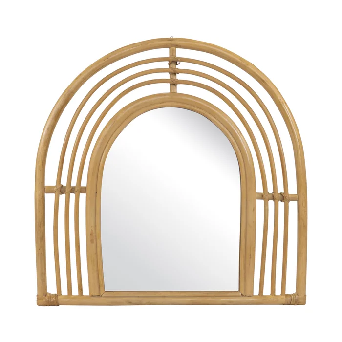 Espejo arco de rattan - Muebles, Uruguay | Decoramuss