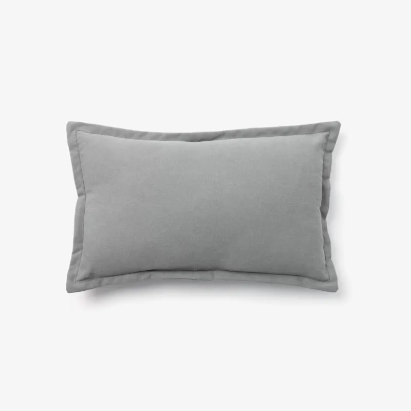 Almohadón Lisette 30 x 50 cm - gris en Gris - Textiles, Uruguay | Kavehome