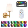 Aplique Corto Inalámbrico Con Control Estilo Nórdico - Iluminarás en Dorado - Lámparas de mesa, Uruguay | Iluminaras, vista 5 de 16