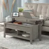 Mesa Ratona Articulada Sauder - Linea Dakota Pass - Gris en Gris - Mesas de living, Uruguay | Ecowood, vista 2 de 4