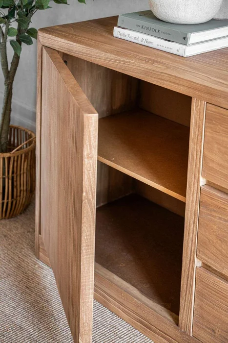 APARADOR MALVA - 2 MTS en Madera natural - Bibliotecas, Uruguay | La Iberica, vista 4