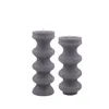 VELA CERABELLA MURA SET X2 GRIS en Gris - Velas y Portavelas, Uruguay | Masinfinito Casa, vista 1 de 2