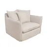 Loveseat Funda Desmontable 1 Cuerpo Tela-premium Natural-beige Bahama Natural en Beige - Sillones y sofás, Uruguay | Divino, vista 2 de 6