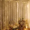 Cortina lluvia luces led cálida decoración 3x3mts - Lámparas de mesa, Uruguay | Buho Store, vista 1 de 9