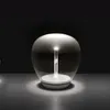 LUMINARIA DE MESA BOLA DE CRISTAL BLANCO Medium - Lámparas de mesa, Uruguay | Viasono, vista 1 de 2
