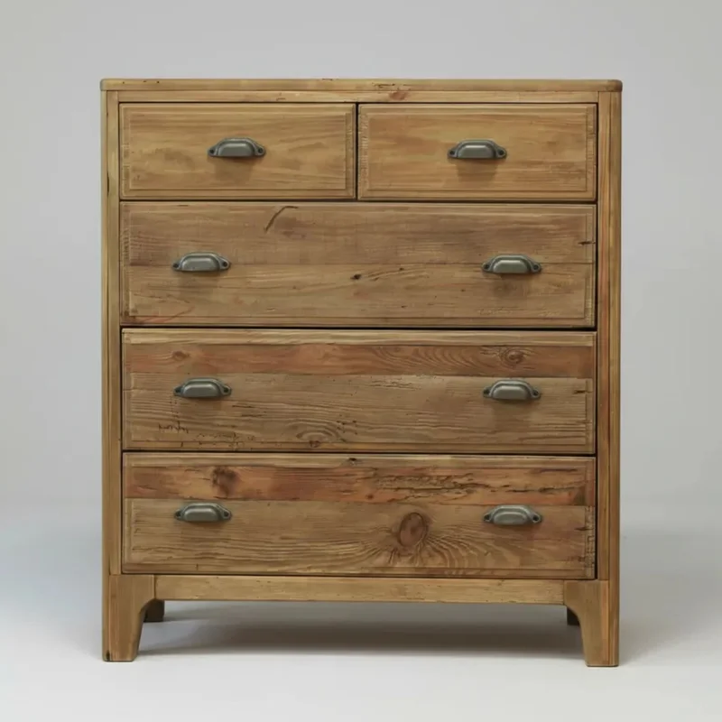 Cómoda Linea Rimini en Madera natural - Espejos, Uruguay | La Cueva Muebles, vista 5