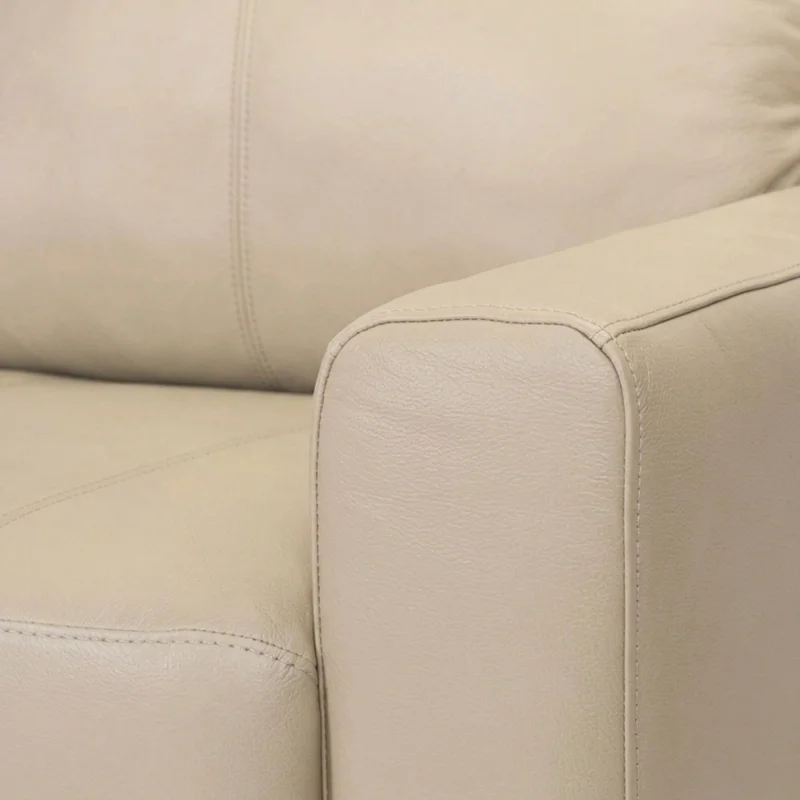 Rinconera Como - Cuero Básico - 2 + Chaise izquierdo - Arena - (Preventa) en Beige - Sillones y sofás, Uruguay | Nyr, vista 4