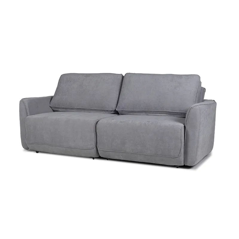 Sofá Cama Ravena - Tela Microfibra - 9250 (Grafito) en Gris - Sillones y sofás, Uruguay | NYR