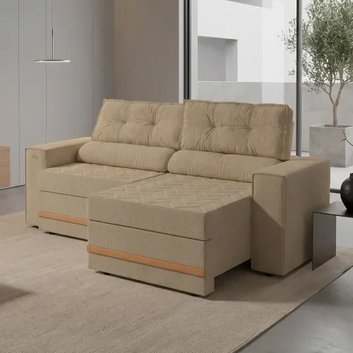 Sillón Sofá 2 cuerpos Retráctil 206 cm – Havana en Elige una opciónBeigeGris - Sillones y sofás, Uruguay | Delta Center