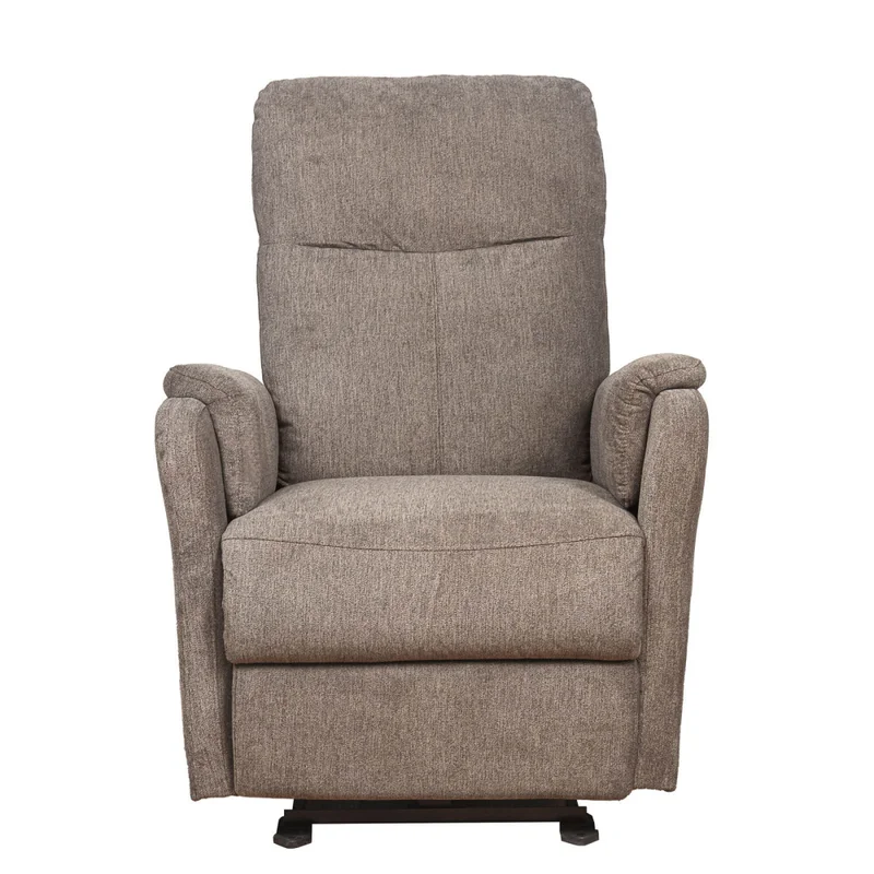 Sofá Reclinable Elétrico 1 Cuerpo Tela Natural-beige Homero Beige en Beige - Sillones y sofás, Uruguay | Divino, vista 3