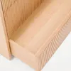 Cómoda Helvine 3 cajones de chapa de roble 90 x 78 cm FSC 100% en Marrón - Cómodas, Uruguay | Kavehome, vista 5 de 10