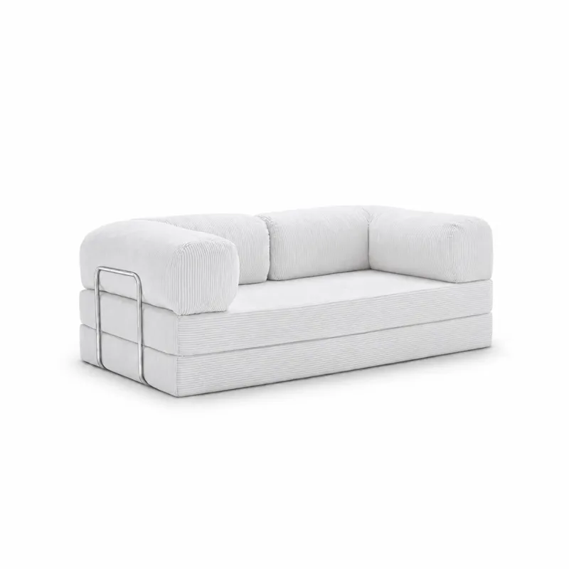 Sillón Cama Teddy 2 Cuerpos - White en Blanco - Sillones y sofás, Uruguay | Samic